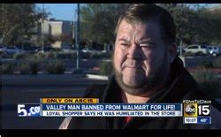 That's why, for just a small price, we offer the best possible defense you can find, in getting your account unbanned, and getting you back in the game! Why Is This Man Banned From Walmart For Life? - Consumerist