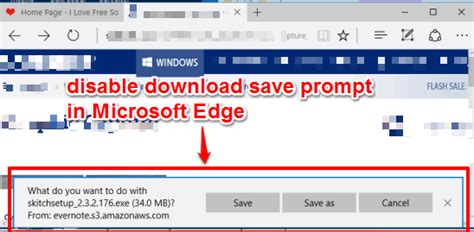 Microsoft edge is amazing but i don't know how to integrate idm with microsoft edge? How to Turn Off Download Save Prompt In Microsoft Edge
