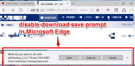 The microsoft browser with updated features. How to Turn Off Download Save Prompt In Microsoft Edge