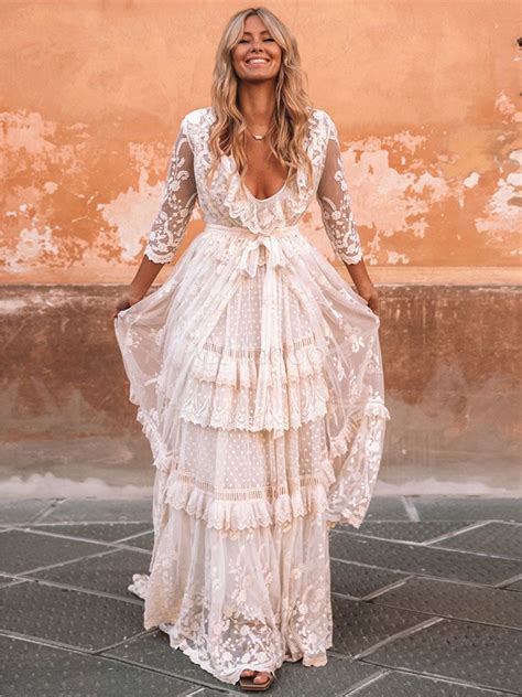 Harvey is a witness for his driver in a civil suit, and has to rely on louis for help. Boho Wedding Dress Suit 2020 V Neck Floor Length Lace ...