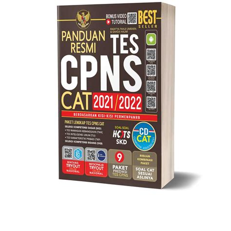 Demikianlah informasi yang dapat admin sampaikan tentang passing grade cpns. Panduan Resmi Tes CPNS CAT 2021/2022 + CD - Bintang Wahyu