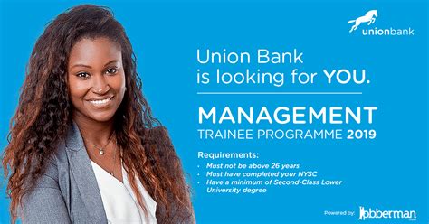 Bank alfalah management trainee program during the global trainee program (gtp), you will gain the. Union Bank Graduate Management Trainee Programme 2020