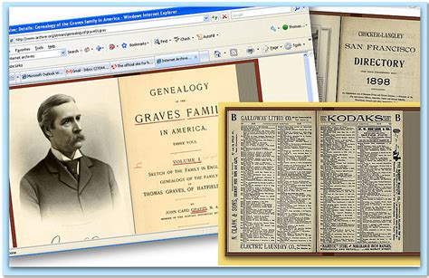 It provides free public access to collections of digitized materials, including websites. Top Genealogy Websites, Pt. 2: Google Books & Internet Archive