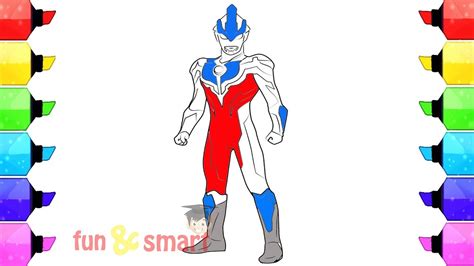 Penampilan dark lugiel sendiri seperti ini. Cara Mewarnai Gambar Ultraman Gingga Blue Air - YouTube