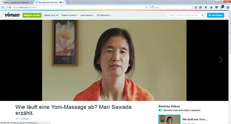 Massage nam hải chuyên cung cấp dịch vụ massage yoni cho nữ, quý bà, dạy nghề massage yoni cho học viên và các quý ông. Wie eine Yoni-Massage abläuft - Mari Sawada im Video