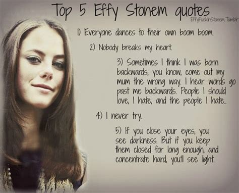 A standstill traveller penning down the experiences of life! Effy Quotes Skins. QuotesGram