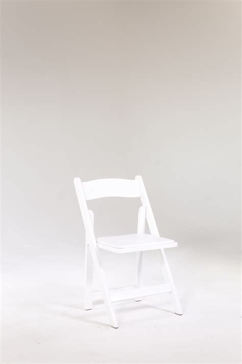 Weight capacity so that you can be assured that it will accommodate any function. Signature Party Rentals - WHITE WOOD FOLDING CHAIR (inside ...