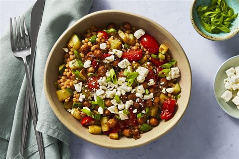 Meanwhile, remove the meat from the rotisserie chicken and dice. Chickpea-Powered Couscous Recipe | HelloFresh