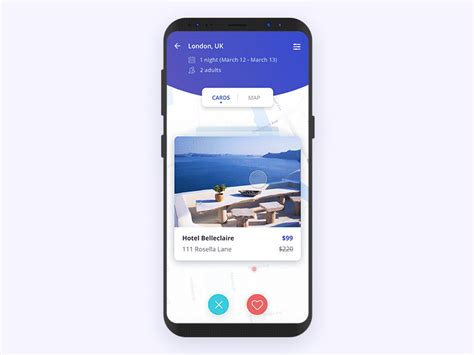However, the app is a bit buggy and can ruin your experience. Tinder-Like Koloda Animation for a Hotel Booking App by ...