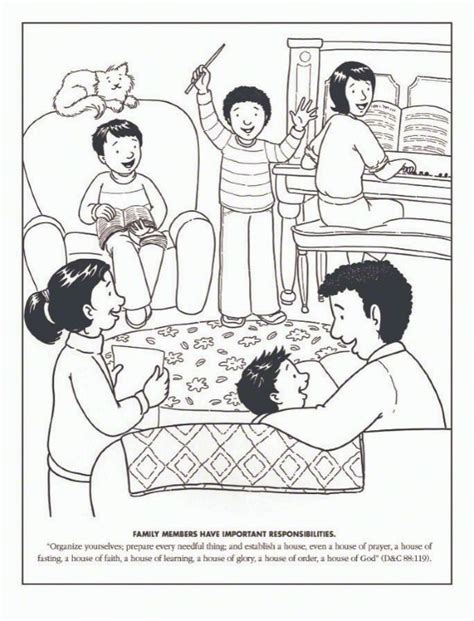 Download free lds coloring pages: Pin on family