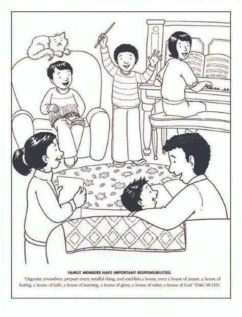 Hi, i'm chrissy from teepeegirl.com, and i am so grateful that sheena is allowi… Primary Coloring Page. Family sings together, family home ...