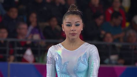 弗拉維亞·莎拉伊 media in category flávia saraiva. Flavia Saraiva (BRA) Floor 2019 Pan Am Games Women's ...