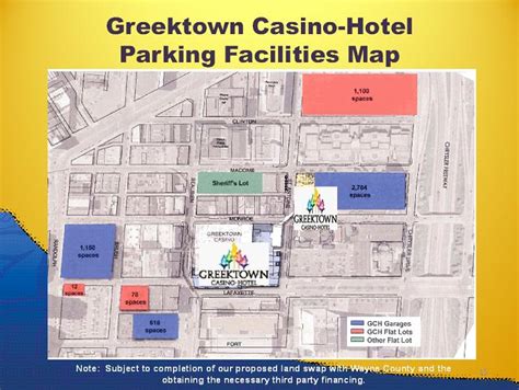 Greektown casino understands how limited parking can be in our neck of the woods, so for all of our hotel guests and casino players, we offer the greektown casino parking garage! Greektown Casino - Hotel Parking Facilities Map 13 Note ...