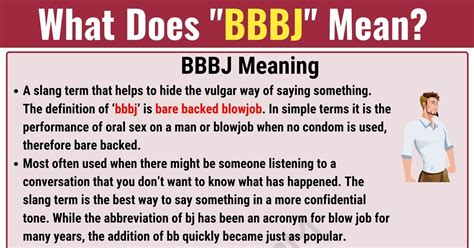 What does dating mean, exactly? BBBJ Meaning: What Does BBBJ Mean and Stand for? - 7 E S L