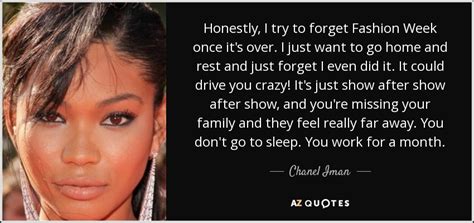 Enjoy our iman quotes collection. 35 QUOTES BY CHANEL IMAN PAGE - 2 | A-Z Quotes