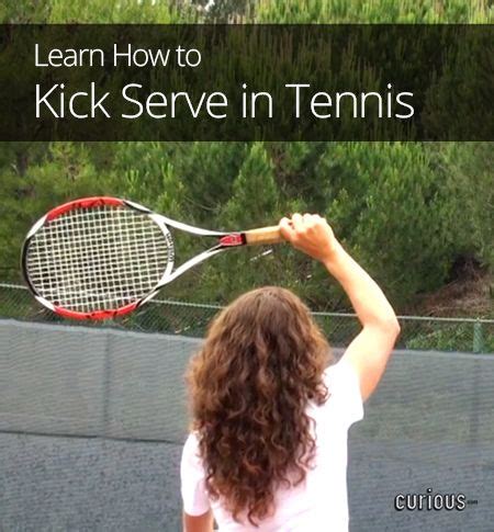 So today, we'll be showing you how to serve in tennis in as much detail as we can. How to Kick Serve in Tennis | Tennis, Tennis workout