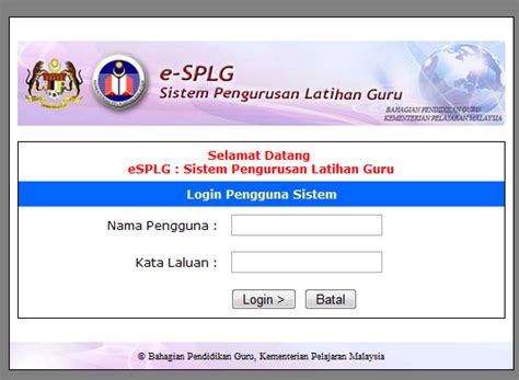 1,178 likes · 19 talking about this · 16 were here. Ceritera Wanita: e-SPLG (Sistem Pengurusan Latihan Guru)