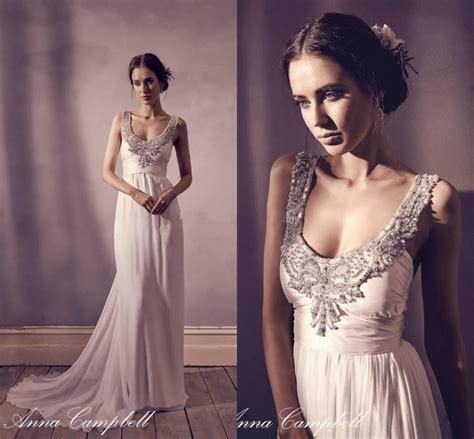 Not all weddings have to be grand, some couples just want to have a simple wedding that is just as memorable as any grand wedding celebration there is. Romantic Wedding Dresses Boho Bohemian Garden Scoop 2016 ...