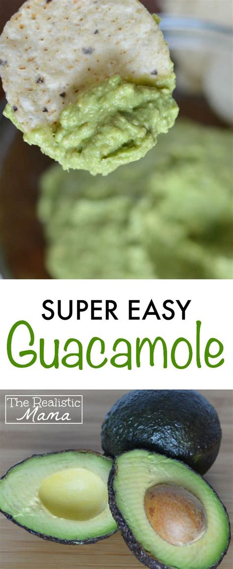 This quick and easy guacamole recipe will take you less than 5 minutes to make. Easy Guacamole Recipe | Guacamole recipe easy, Easy ...