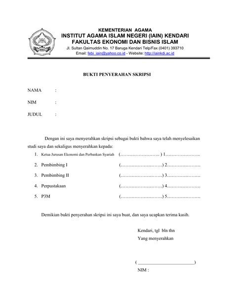 Berikut beberapa contoh yang bisa menjadi referensi bagi sobat kosngòsan sekalian, bisa contoh 2. Contoh Surat Pernyataan Skripsi : Pernyataan tersebut dapat dituangkan dalam contoh surat ...