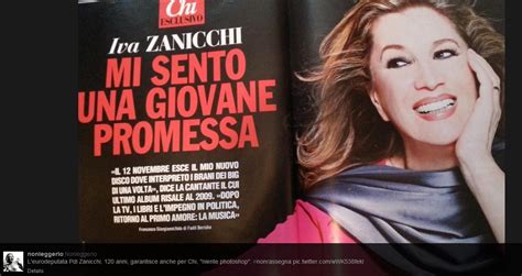 L'attività politica di iva zanicchi. Iva Zanicchi ci rassicura sull'uso di Photoshop nelle sue ...