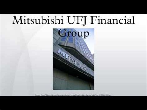 Mitsubishi ufj capital uses the networks and resources of the mufg group to assist venture startups in boosting corporate value. Mitsubishi UFJ Financial Group - YouTube