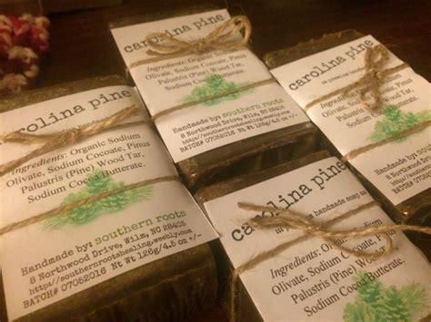 Southern natural soap makes soap the old fashioned way. Authentic Pine Tar Soap All Natural Essential Oil Free ...