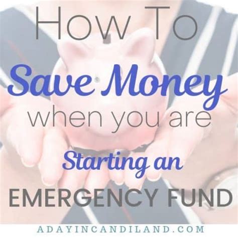 Starting a scholarship fund essentially breaks down in to 8 simple steps. How To Start Your Emergency Fund and Why You Need One - A ...