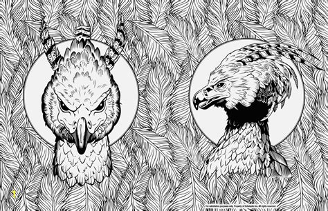 35+ hippogriff coloring pages for printing and coloring. Buckbeak Coloring Pages | divyajanani.org