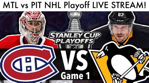 Golden knights in game 3; Canadiens vs Penguins NHL PLAYOFF GAME 1 LIVE STREAM ...