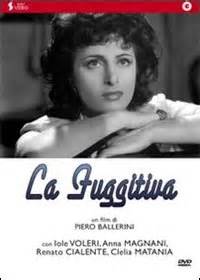 La fuggitiva is also a film in which a child actress takes a prominent role. DVD - "La fuggitiva", di Piero Ballerini - SentieriSelvaggi