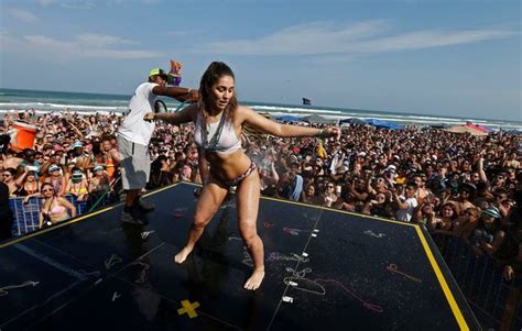 Most of the destruction was in the rural community of palmetto, where the splintered debris of homes was strewn across the landscape. Thousands of bikini-clad Spring Break teens filmed shaking ...