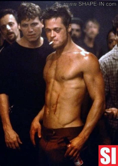 That obviously takes a lot of commitment, and is as much about diet as it is about training. Brad Pitt's Fight Club Diet Plan | Fight club brad pitt ...