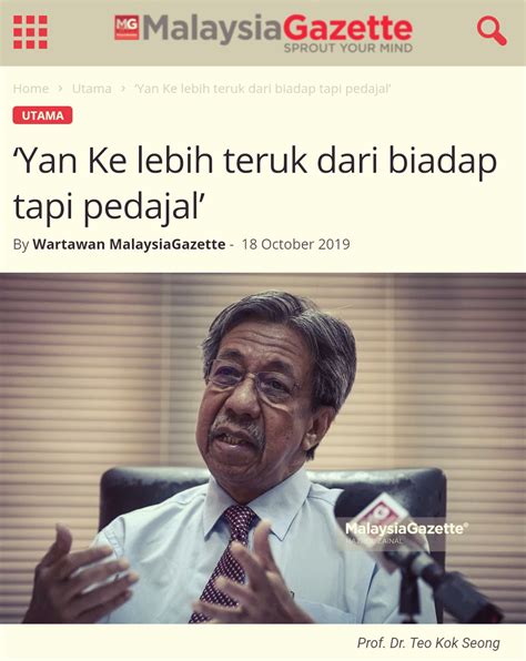 Teo kok seong (张聒翔) is a malaysian politician of chinese descent. Wong Yan Ke, RBA DAP Biadab Bawa Mesej Yang Cukup Jelas ...