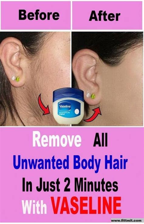 If your skin reacts badly, use an alternative hair removal method. skin care hack in 2020 | Vaseline beauty tips, Unwanted ...