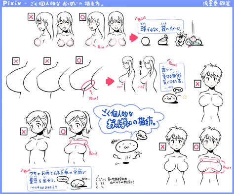 Welcome to drawing manga and welcome to drawing in general! Breasts Tutorial by Bardi3l on DeviantArt