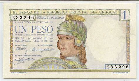 Press releases by fce bank. 1930 Uruguay 1 Peso Commemorative Banknote fCE | Bank ...