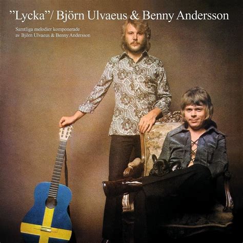 …included songwriter and keyboard player benny andersson (b. BJORN ULVAEUS & BENNY ANDERSSON - LYCKA, купить виниловую ...