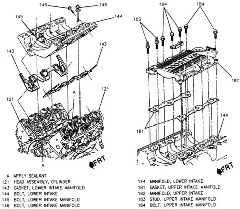 1375 2002 Pontiac Grand Prix Intake Manifold Gasket ...