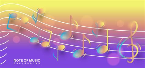 Shiny Note Music Background Template 1237704 - Download Free Vectors, Clipart Graphics & Vector Art