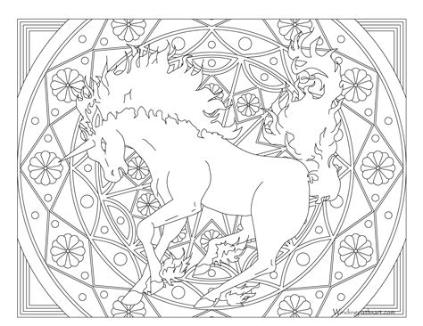 Download or print this amazing coloring page: Rapidash Coloring Page at GetColorings.com | Free ...