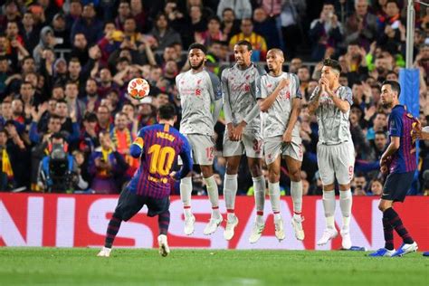 Lionel messi 20 free kick goals that shocked the world. Barcelona vs. Liverpool - UEFA Champions League Semi Final ...