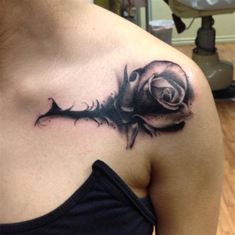 First of all, one must know this fact that there is no such dark shade that is found in the rose family. 42 Totally Awesome Black Rose Tattoo That Will Inspire You ...