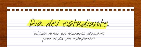Посмотрите твиты по теме «#dia_del_estudiante» в твиттере. Crea un concurso atractivo para el Día del Estudiante