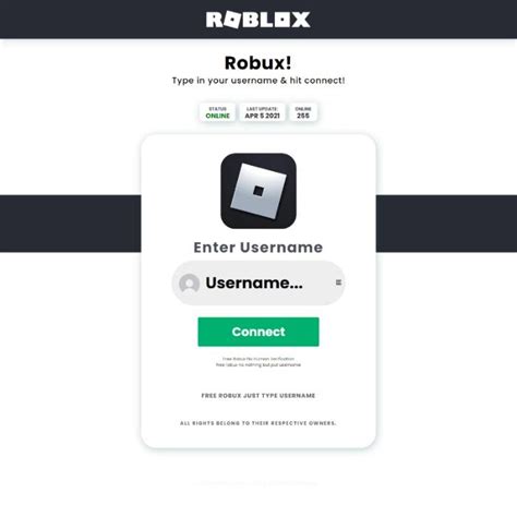 Then, enter your username and select your platform. Pin on Roblox Robux