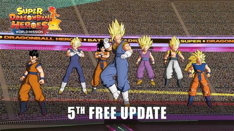 This is the last dragon ball z game for the playstation 2 and the rest of the 6th. PR - SUPER DRAGON BALL HEROES WORLD MISSION'S FIFTH FREE UPDATE IS NOW AVAILABLE! | GoNintendo