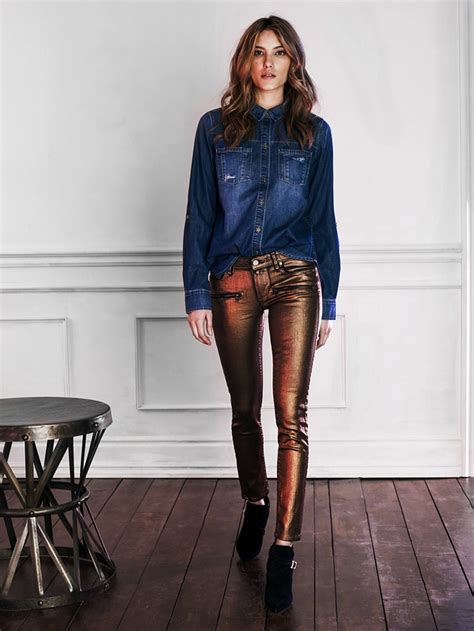 Leggings and yoga pants mean you are making men think about sex. Paige_Denim_Indio-Zip_Gold-Galaxy-Coating - The Jeans Blog