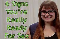 ready sex signs