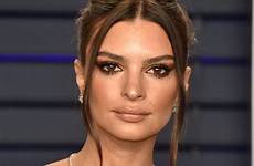 emily ratajkowski party oscar sexy long faces vanity fair face attends beverly hills hairstyles beauty