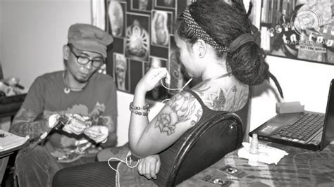 While body modifications may be performed for various purposes—punitive, commemorative, aesthetic, therapeutic—nearly all express socially and historically specific understandings of identity. Blood and ink at Dutdutan XII